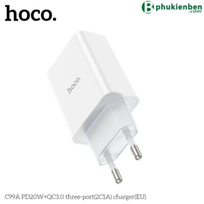 Củ sạc nhanh Hoco C99A PD20W QC3.0 - Ảnh 4