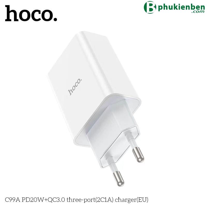 Củ sạc nhanh Hoco C99A PD20W QC3.04