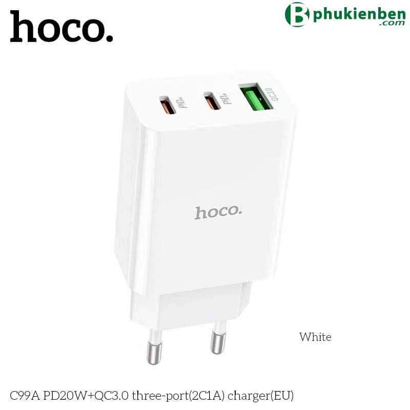 Củ sạc nhanh Hoco C99A PD20W QC3.08
