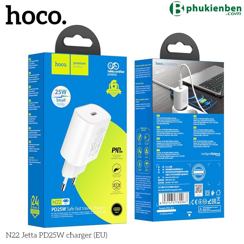 Củ sạc nhanh Hoco N22 25W02