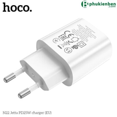 Củ Sạc Nhanh Hoco N22 25W là một sản phẩm nổi bật trong thế giới của phụ kiện điện thoại