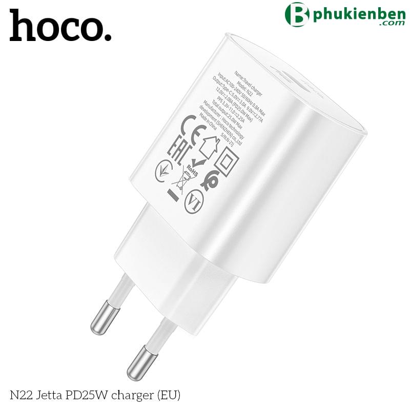 Củ sạc nhanh Hoco N22 25W08