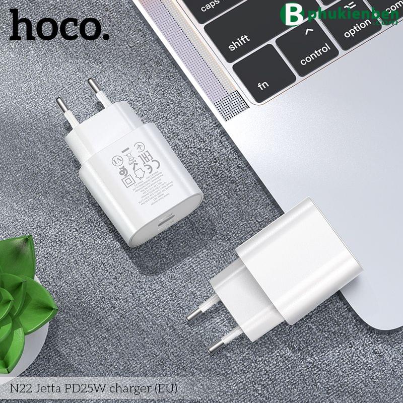 Củ sạc nhanh Hoco N22 25W09 củ sạc nhanh hiệu quả và đáng tin cậy cho thiết bị di động của bạn