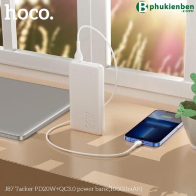 Sạc dự phòng Hoco J87 10.000mAh PD 20W Sạc dự phòng Hoco J87 10.000mAh PD 20W - Ảnh 5