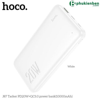 Sạc dự phòng Hoco J87 10.000mAh PD 20W Sạc dự phòng Hoco J87 10.000mAh PD 20W - Ảnh 7