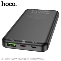 Sạc dự phòng Hoco J87 10.000mAh PD 20W là sự kết hợp hoàn hảo giữa thiết kế đẹp, công nghệ tiên tiến