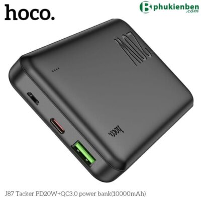 Sạc dự phòng Hoco J87 10.000mAh PD 20W Sạc dự phòng Hoco J87 10.000mAh PD 20W - Ảnh 11
