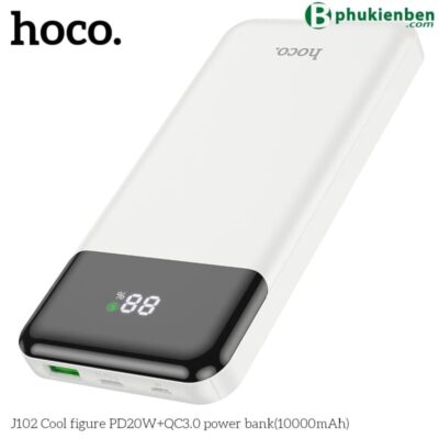 Pin sạc dự phòng Hoco J102 PD20W QC3.0 10.000mAh - Ảnh 5