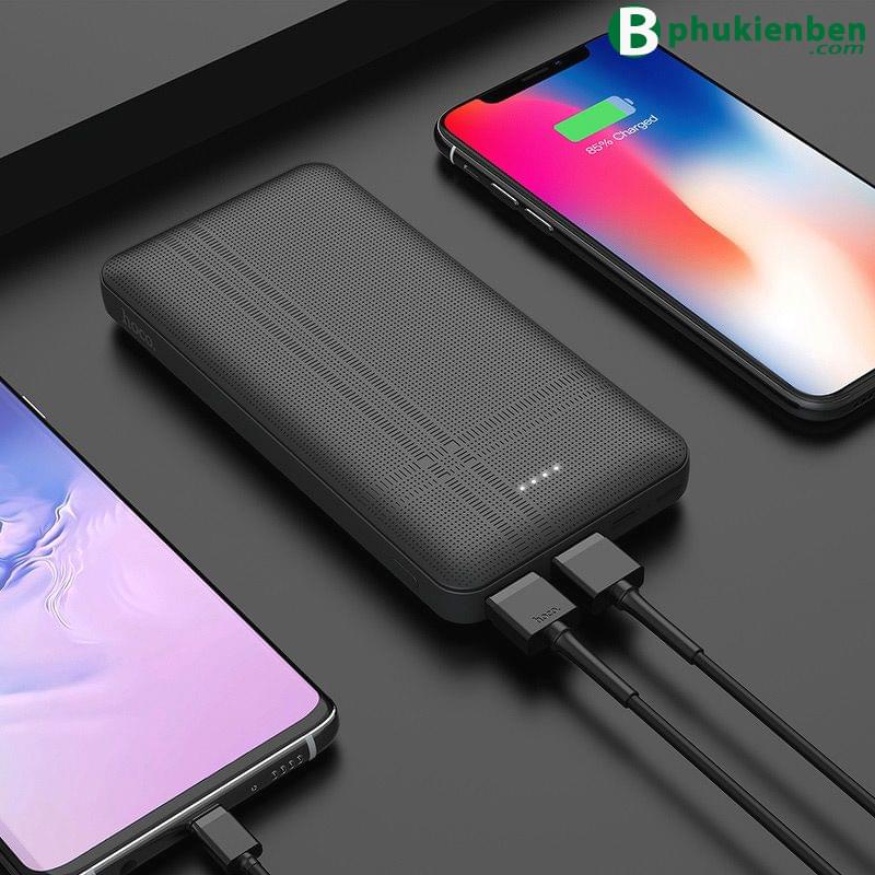 Sạc Dự Phòng Hoco J48 - 10.000 mAh3 Sạc Phòng Hoco J48 được trang bị công nghệ sạc nhanh