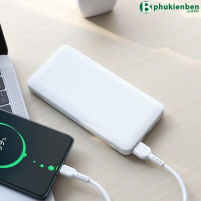 Sạc dự phòng Hoco J48 không chỉ mạnh mẽ về hiệu suất mà còn có thiết kế tinh tế