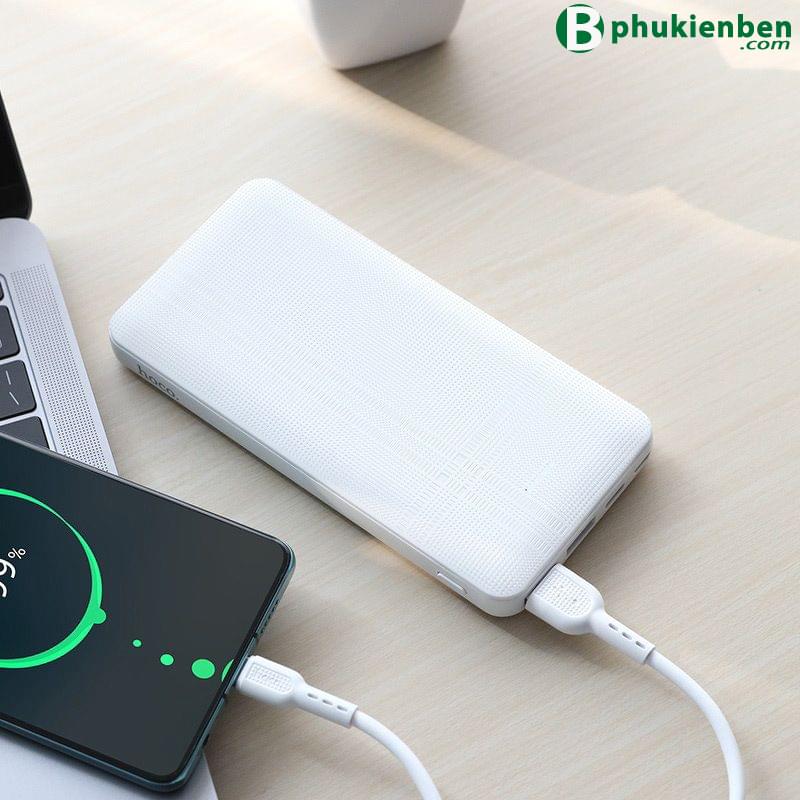 Sạc Dự Phòng Hoco J48 - 10.000 mAh7 Sạc dự phòng Hoco J48 không chỉ mạnh mẽ về hiệu suất mà còn có thiết kế tinh tế