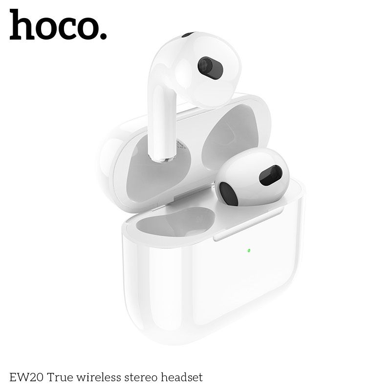 Tai nghe Bluetooth Hoco EW20 cho phép bạn thưởng thức âm nhạc suốt nhiều giờ liền trước khi cần sạc lại