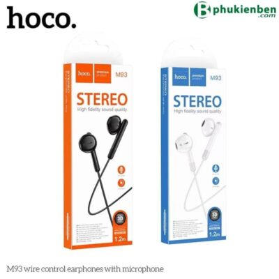 Tai Nghe Hoco M93 Có Dây, Tích Hợp Mic Và Điều Khiển