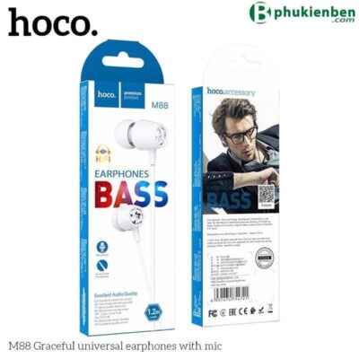 Tai nghe Hoco có Mic M88 Tai nghe Hoco có Mic M88 - Ảnh 3