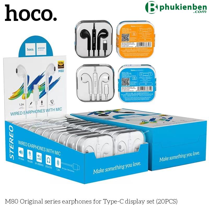 Tai nghe có dây Hoco M80 typeC1