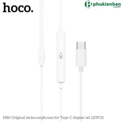 Tai nghe có dây Hoco M80 TypeC - Ảnh 6