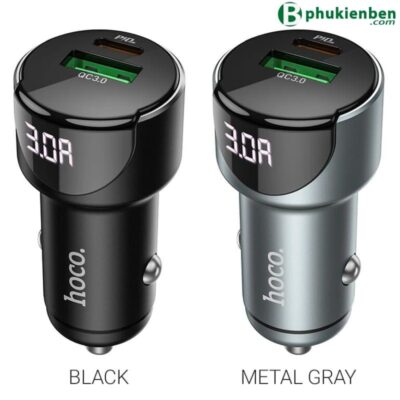 Hoco Z42 Cổng đơn QC3.0 là một tẩu ôtô hiện đại