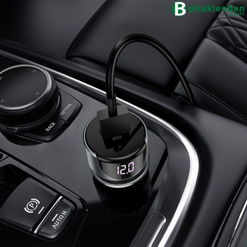 Tẩu oto Hoco Z42 Cổng đơn QC3.008