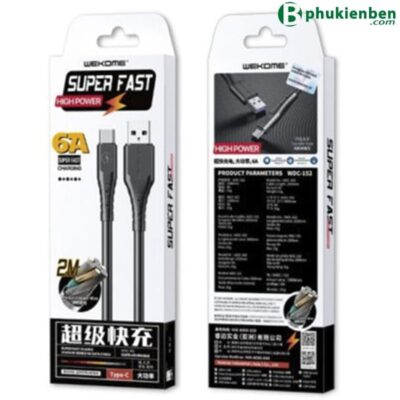 Cáp sạc WK DESIGN WP W152 Micro 2M