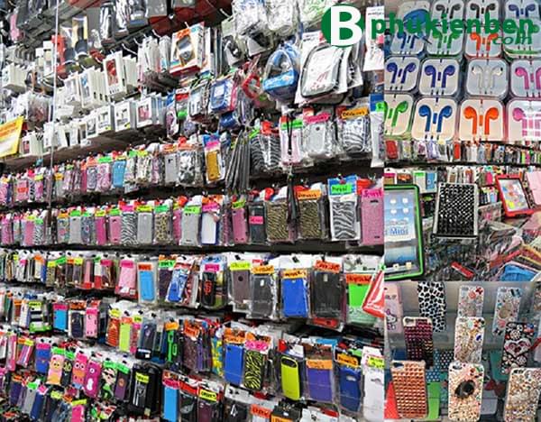 1 shop phụ kiện điện thoại tại Quảng Châu