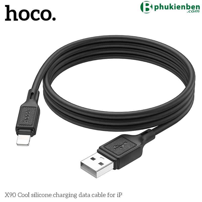 Cáp sạc Hoco X90 lightning 1m2