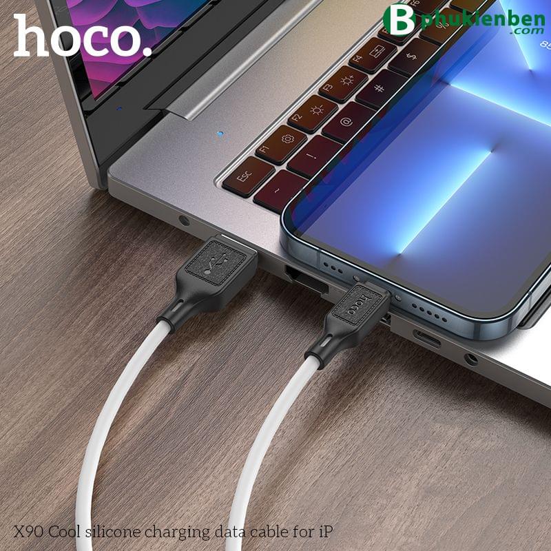 Cáp sạc Hoco X90 lightning 1m3