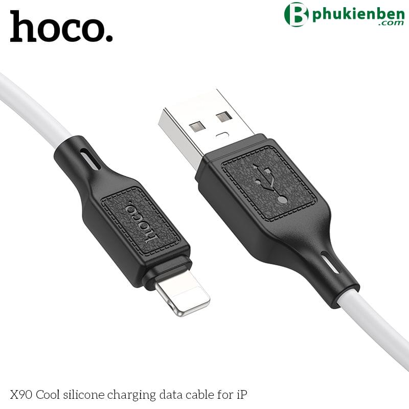 Cáp sạc Hoco X90 lightning 1m5