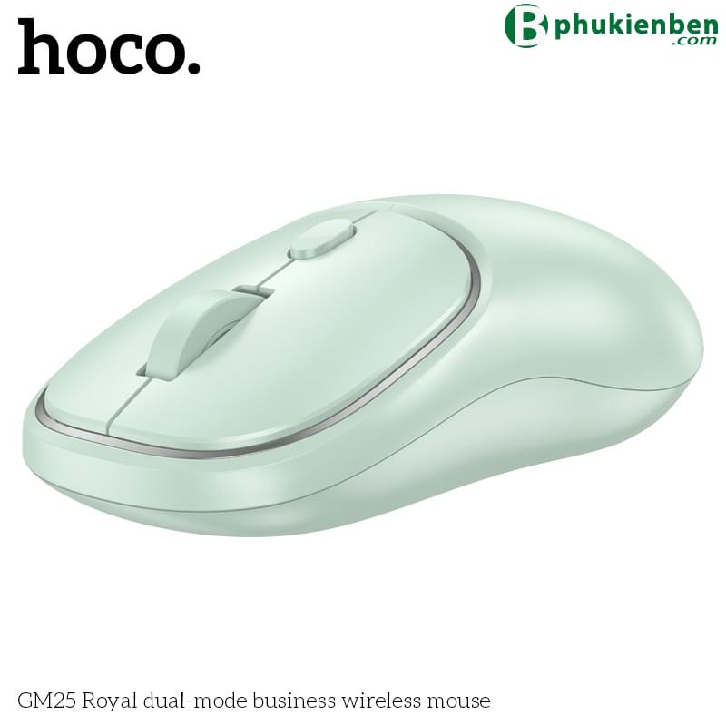 Chuột không dây Hoco Gm25 2 chức năng kết nối5