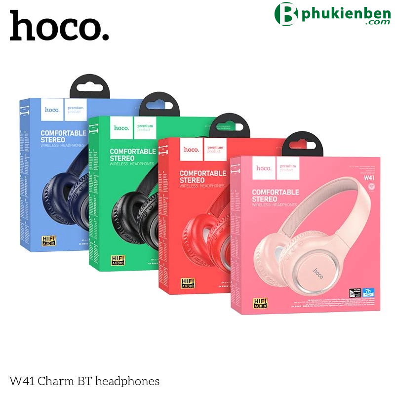 Tai Nghe Bluetooth Chụp Tai Hoco W411