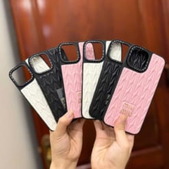 Ốp lưng da nổi miu miu điện thoại iphone