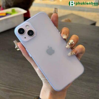 Ốp Lưng Nhám Siêu Mỏng Cho iPhone Thiết kế siêu mỏng, không làm mất đi nét đẹp tự nhiên của iPhone.