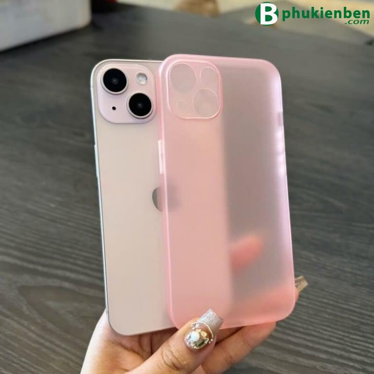 Ốp lưng nhám siêu mỏng cho iphone