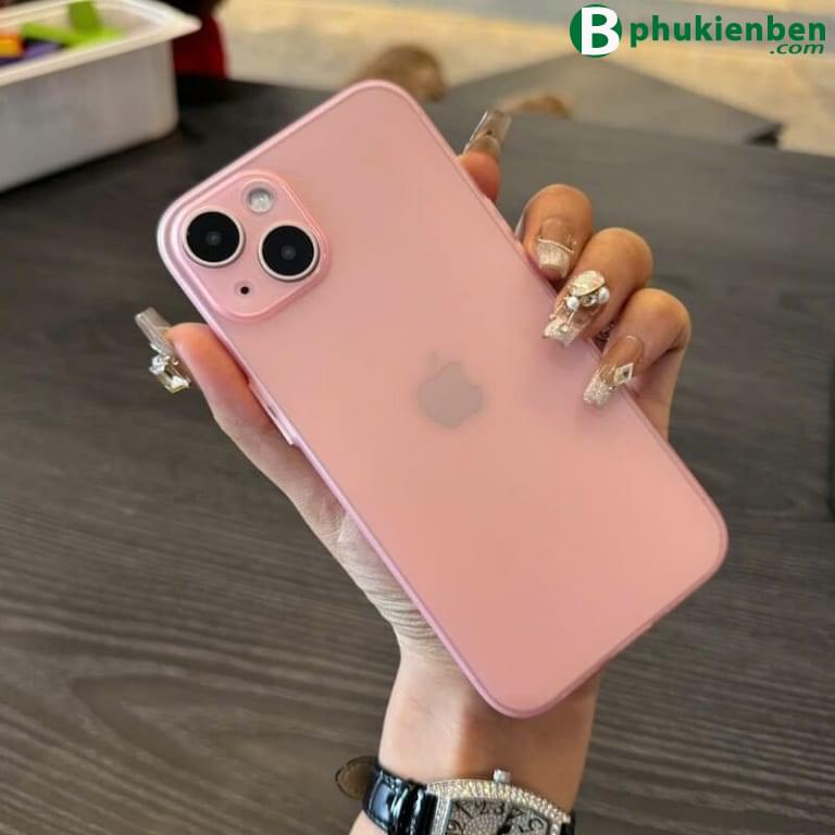 Ốp lưng nhám siêu mỏng cho iphone