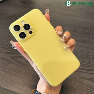 Ốp Lưng Nhám Siêu Mỏng Cho iPhone Phong cách thiết kế tối giản, dành cho những ai yêu thích sự đơn giản nhưng không kém phần sang trọng.