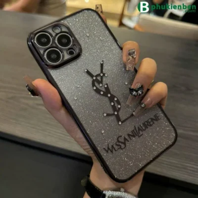 Ốp Lưng Thương Hiệu YSL Đá Nhũ Ốp Lưng Thương Hiệu YSL Đá Nhũ - Ảnh 7