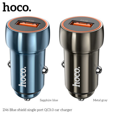 Bộ sạc xe hơi QC3.0 cổng đơn Hoco Z46 Blue Shield Bộ sạc xe hơi QC3.0 cổng đơn Hoco Z46 Blue Shield - Ảnh 5