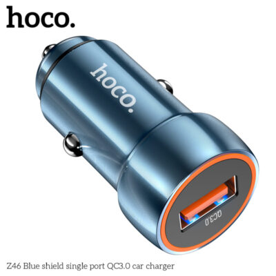 Bộ sạc xe hơi QC3.0 cổng đơn Hoco Z46 Blue Shield Bộ sạc xe hơi QC3.0 cổng đơn Hoco Z46 Blue Shield - Ảnh 8