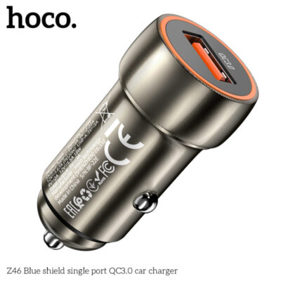 Bộ sạc xe hơi QC3.0 cổng đơn Hoco Z46 Blue Shield Bộ sạc xe hơi QC3.0 cổng đơn Hoco Z46 Blue Shield - Ảnh 9