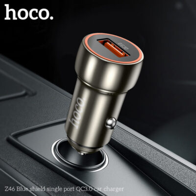 Bộ sạc xe hơi QC3.0 cổng đơn Hoco Z46 Blue Shield Bộ sạc xe hơi QC3.0 cổng đơn Hoco Z46 Blue Shield - Ảnh 10