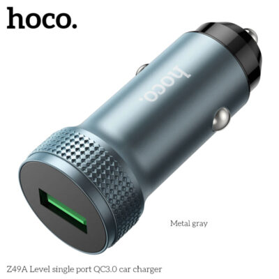 Bộ sạc xe hơi QC3.0 một cổng cấp Hoco Z49A Bộ sạc xe hơi QC3.0 một cổng cấp Hoco Z49A - Ảnh 6