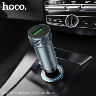 Bộ sạc xe hơi QC3.0 một cổng cấp Hoco Z49A Bộ sạc xe hơi QC3.0 một cổng cấp Hoco Z49A - Ảnh 10