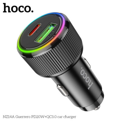 CỐC SẠC XE HƠI HOCO NZ14A PD20W+QC3.0 - Ảnh 3