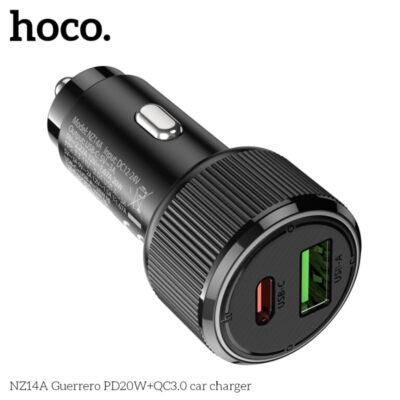 CỐC SẠC XE HƠI HOCO NZ14A PD20W+QC3.0 - Ảnh 5