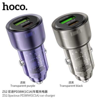 CỐC SẠC XE HƠI HOCO Z52 CỐC SẠC XE HƠI HOCO Z52 - Ảnh 3