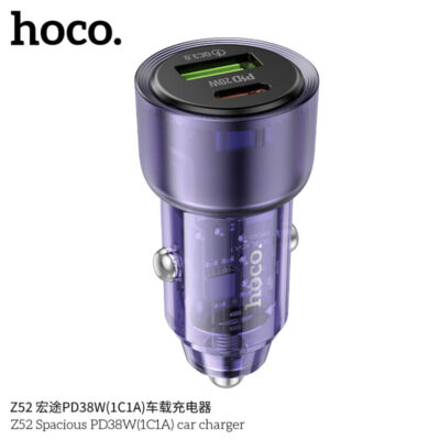 CỐC SẠC XE HƠI HOCO Z52 CỐC SẠC XE HƠI HOCO Z52 - Ảnh 4