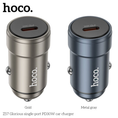 Cốc sạc ô tô Hoco Z57 Glorious một cổng PD30W Cốc sạc ô tô Hoco Z57 Glorious một cổng PD30W - Ảnh 5