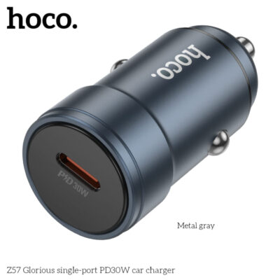 Cốc sạc ô tô Hoco Z57 Glorious một cổng PD30W Cốc sạc ô tô Hoco Z57 Glorious một cổng PD30W - Ảnh 7