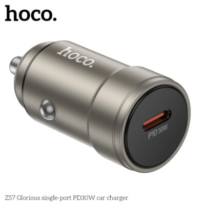 Cốc sạc ô tô Hoco Z57 Glorious một cổng PD30W Cốc sạc ô tô Hoco Z57 Glorious một cổng PD30W - Ảnh 9
