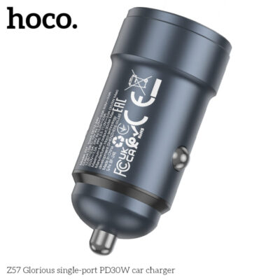 Cốc sạc ô tô Hoco Z57 Glorious một cổng PD30W Cốc sạc ô tô Hoco Z57 Glorious một cổng PD30W - Ảnh 10