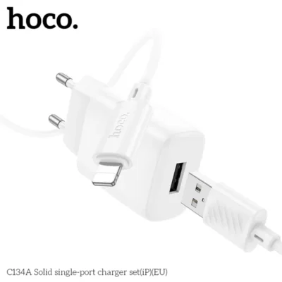 Bộ Sạc Hoco Một Cổng C134A (Ip) (Eu) - Ảnh 12